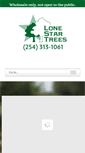 Mobile Screenshot of lonestartrees.com